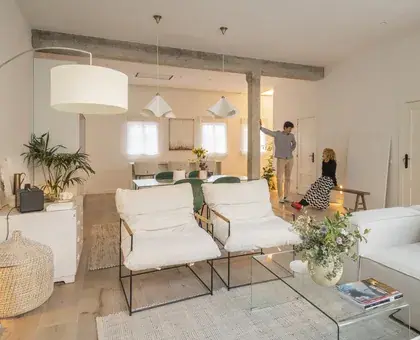 Salón de la casa de Ana G