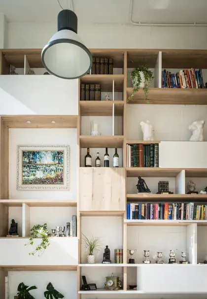 La librería a medida del Loft