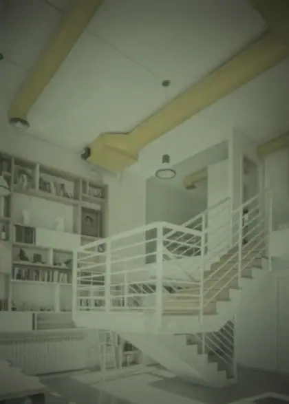 El doble espacio del Loft — antes de la reforma